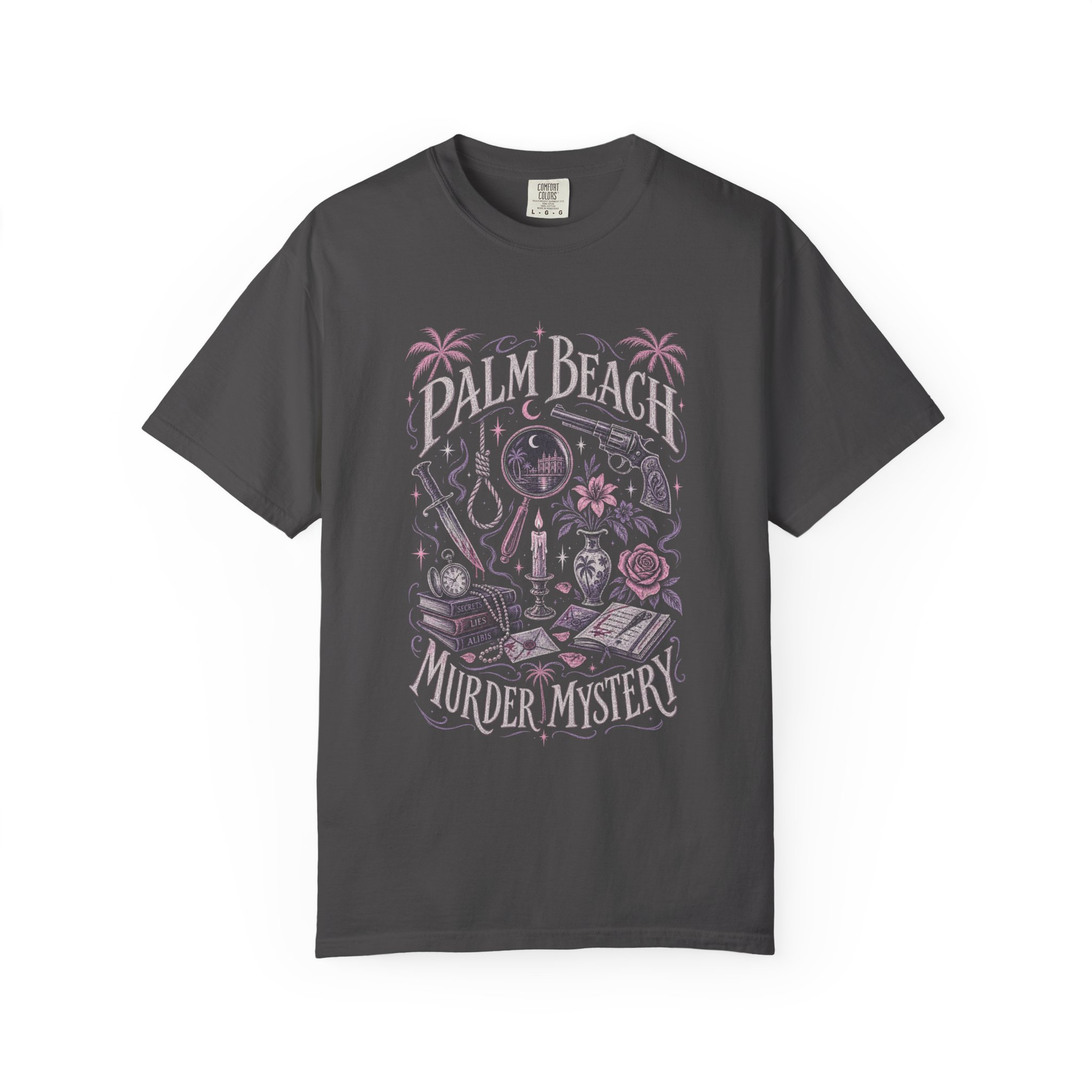 Mystical Palm Beach Murder Mystery T-Shirt